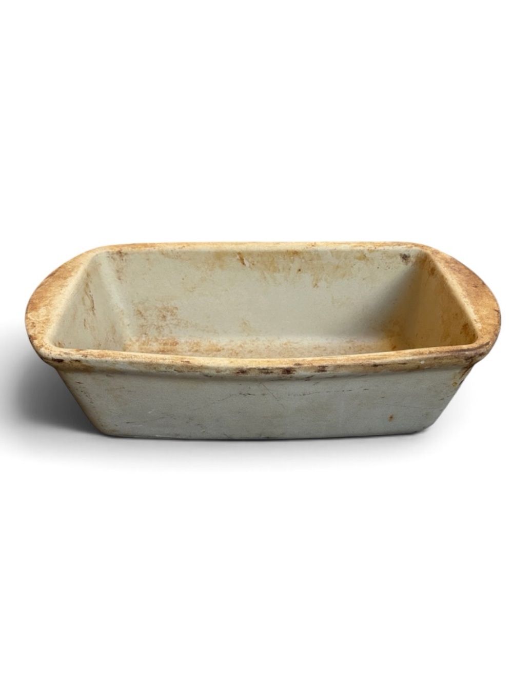Pampered Chef Stoneware Loaf Pan Meatloaf Baking Bread Pan Made in USA